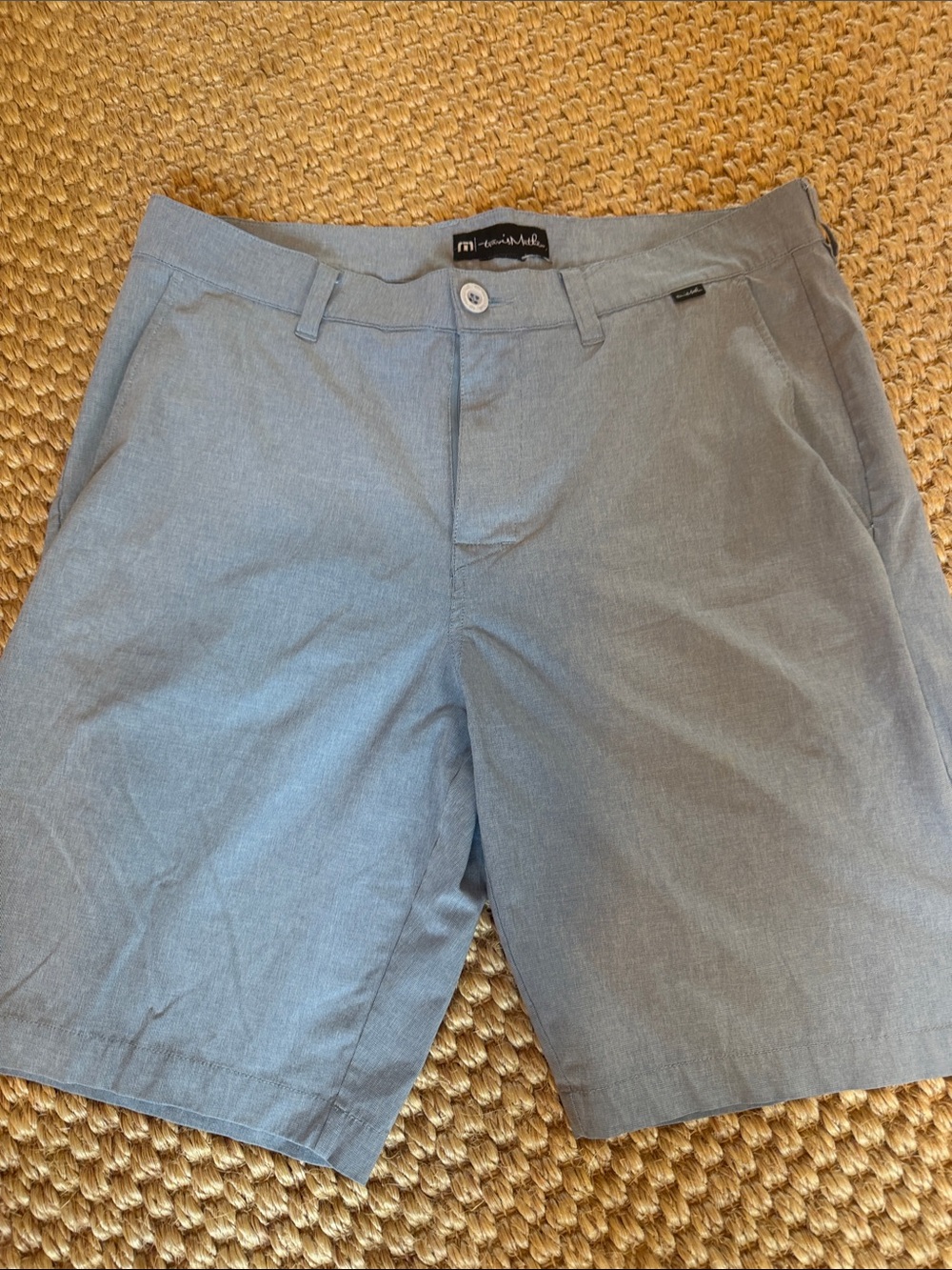 Men's Light Blue Casual golf performance shorts